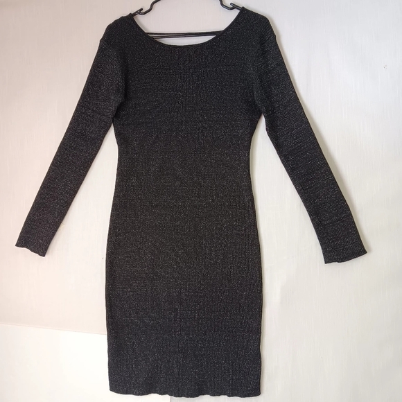 Pencil dress, low back, plus size 2X, full stretch. - Picture 2 of 15